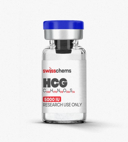 Flacon de HCG et seringue