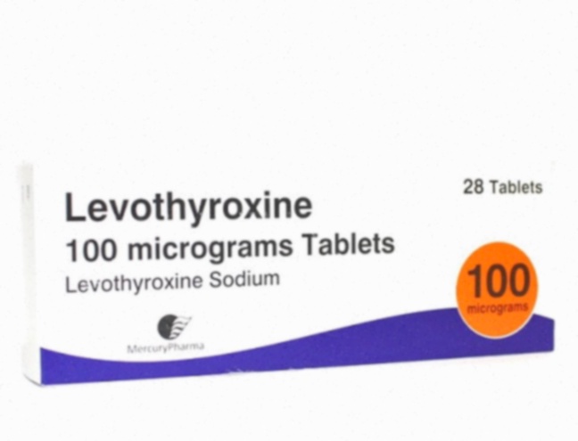 Capsule et flacon de Levothyroxine